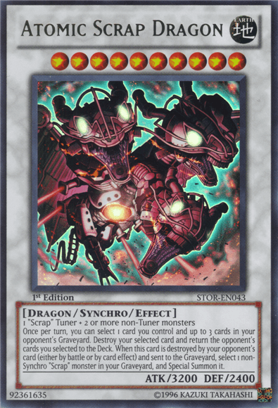 Atomic Scrap Dragon [STOR-EN043] Ultra Rare (ONLINE ORDER ONLY)