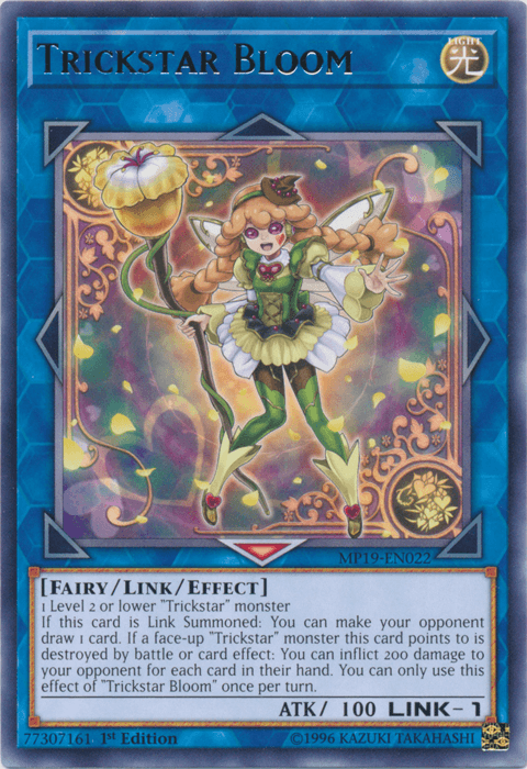 Trickstar Bloom [MP19-EN022] Rare (ONLINE ORDER ONLY)