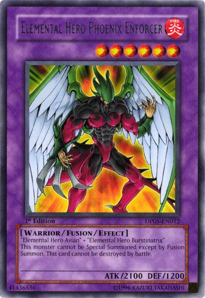 Elemental Hero Phoenix Enforcer [DP05-EN012] Rare (ONLINE ORDER ONLY)