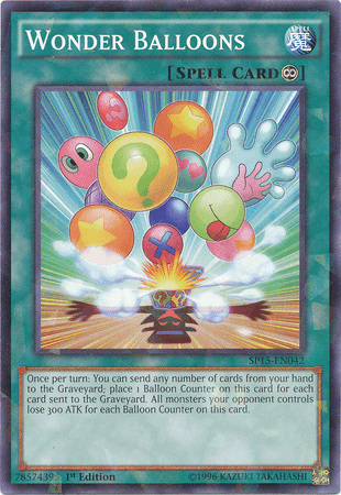 Wonder Balloons [SP15-EN042] Shatterfoil Rare (ONLINE ORDER ONLY)