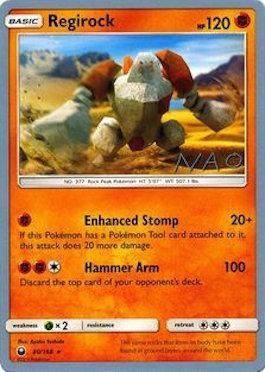 Regirock (80/168) (Buzzroc - Naohito Inoue) [World Championships 2018] (Online Only)