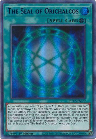 The Seal of Orichalcos (Purple) [DLCS-EN137] Ultra Rare (ONLINE ORDER ONLY)