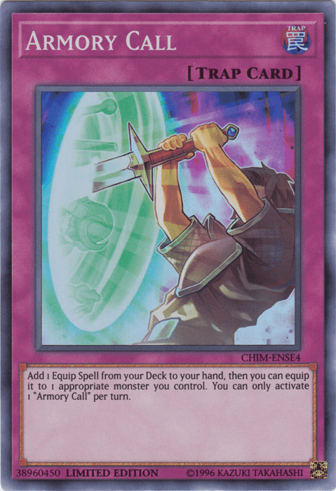 Armory Call [CHIM-ENSE4] Super Rare (ONLINE ORDER ONLY)