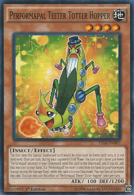 Performapal Teeter Totter Hopper [YS16-EN007] Common (ONLINE ORDER ONLY)
