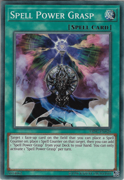 Spell Power Grasp [OP07-EN020] Common (ONLINE ORDER ONLY)