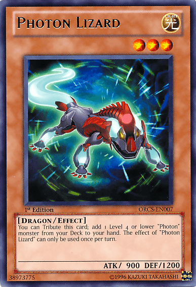 Photon Lizard [ORCS-EN007] Rare (ONLINE ORDER ONLY)