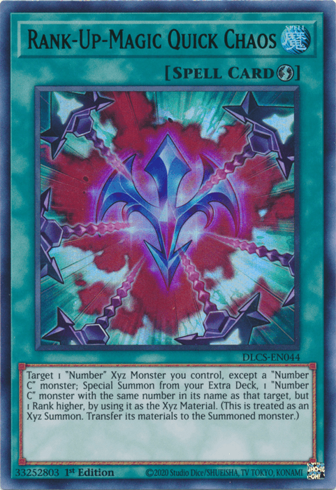 Rank-Up-Magic Quick Chaos (Green) [DLCS-EN044] Ultra Rare (ONLINE ORDER ONLY)