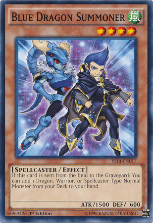 Blue Dragon Summoner [YS14-EN017] Common (ONLINE ORDER ONLY)