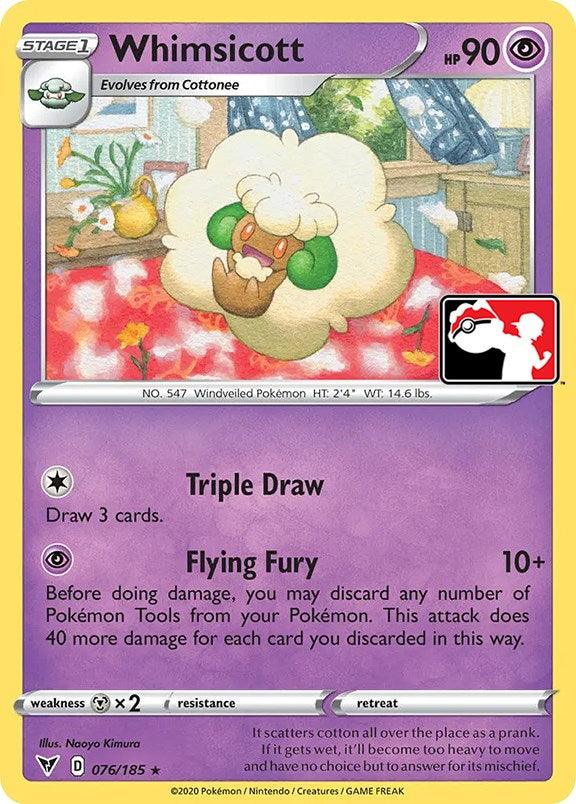 Whimsicott (076/185) [Prize Pack Series One] (Online Only)