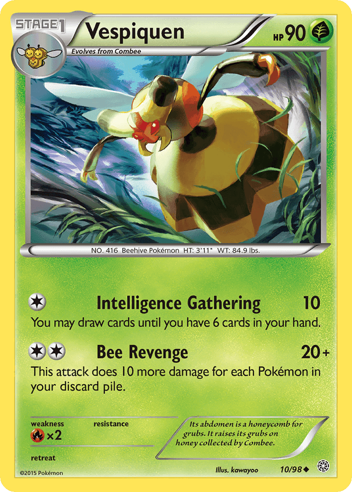 Vespiquen (10/98) [XY: Ancient Origins] (Online Only)