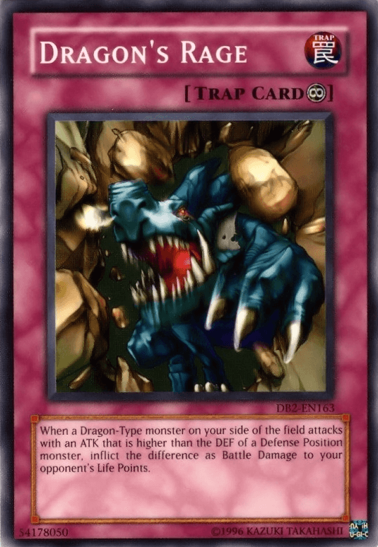 Dragon's Rage [DB2-EN163] Common (ONLINE ORDER ONLY)