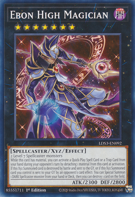 Ebon High Magician [LDS3-EN092] Common (ONLINE ORDER ONLY)
