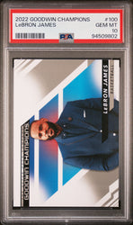 2022 UPPER DECK GOODWIN CHAMPIONS LeBRON JAMES  #100 - PSA 10 (Online Order Only)