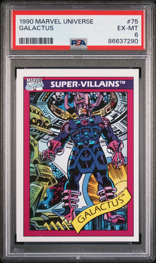 1990 MARVEL UNIVERSE GALACTUS  #75 - PSA 6 (Online Order Only)