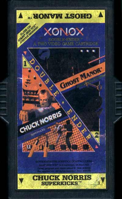 Double Ender: Chuck Norris Superkicks / Ghost Manor (Atari 2600) (Online Only)