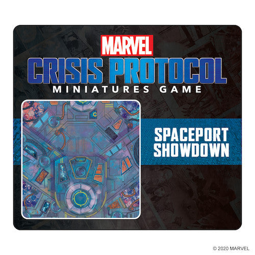Marvel Crisis Protocol: Spaceport Showdown Game Mat (ONLINE ORDER ONLY)