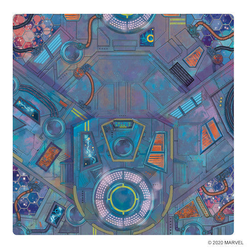 Marvel Crisis Protocol: Spaceport Showdown Game Mat (ONLINE ORDER ONLY)
