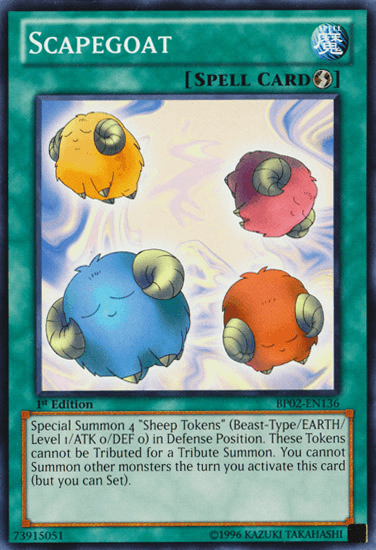 Scapegoat [BP02-EN136] Mosaic Rare (ONLINE ORDER ONLY)