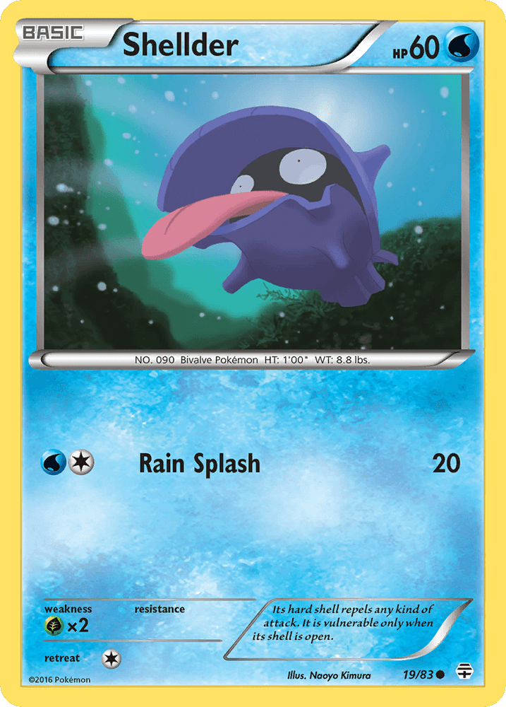 Shellder (19/83) [XY: Generations] (Online Only)