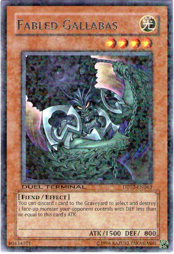 Fabled Gallabas [DT02-EN063] Rare (ONLINE ORDER ONLY)