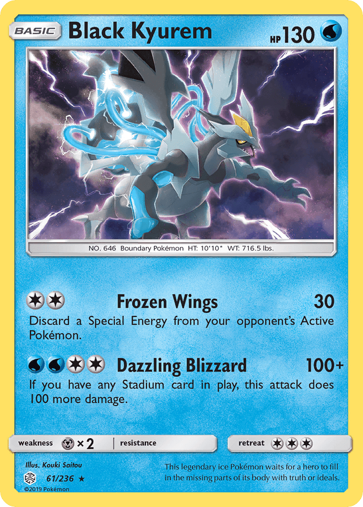 Black Kyurem (61/236) [Sun & Moon: Cosmic Eclipse] (Online Only)