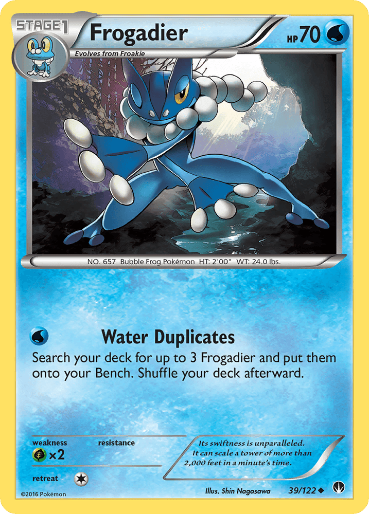 Frogadier (39/122) [XY: BREAKpoint] (Online Only)