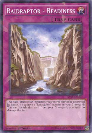 Raidraptor - Readiness [SP15-EN050] Shatterfoil Rare (ONLINE ORDER ONLY)