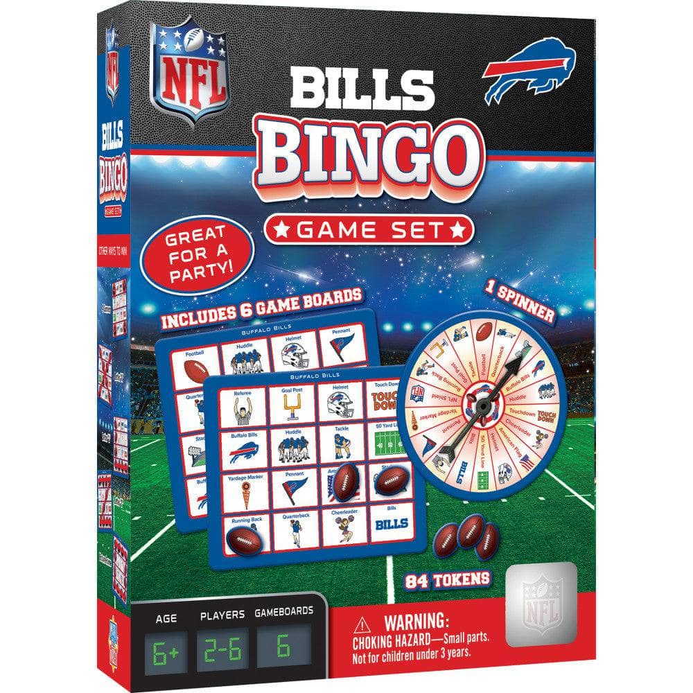 Buffalo Bills Bingo Game (ONLINE ORDER ONLY)