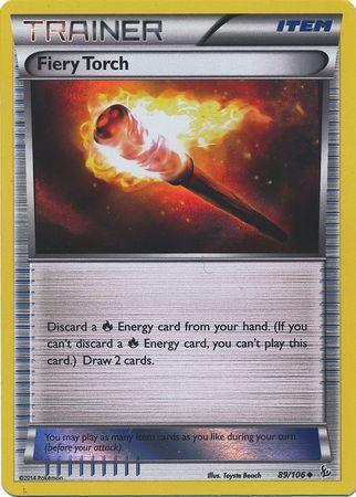 Fiery Torch (89/106) (Sheen Holo Pyroar Collection Exclusive) [XY: Flashfire] (Online Only)