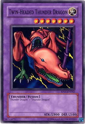 Twin-Headed Thunder Dragon [RP01-EN042] Common (ONLINE ORDER ONLY)