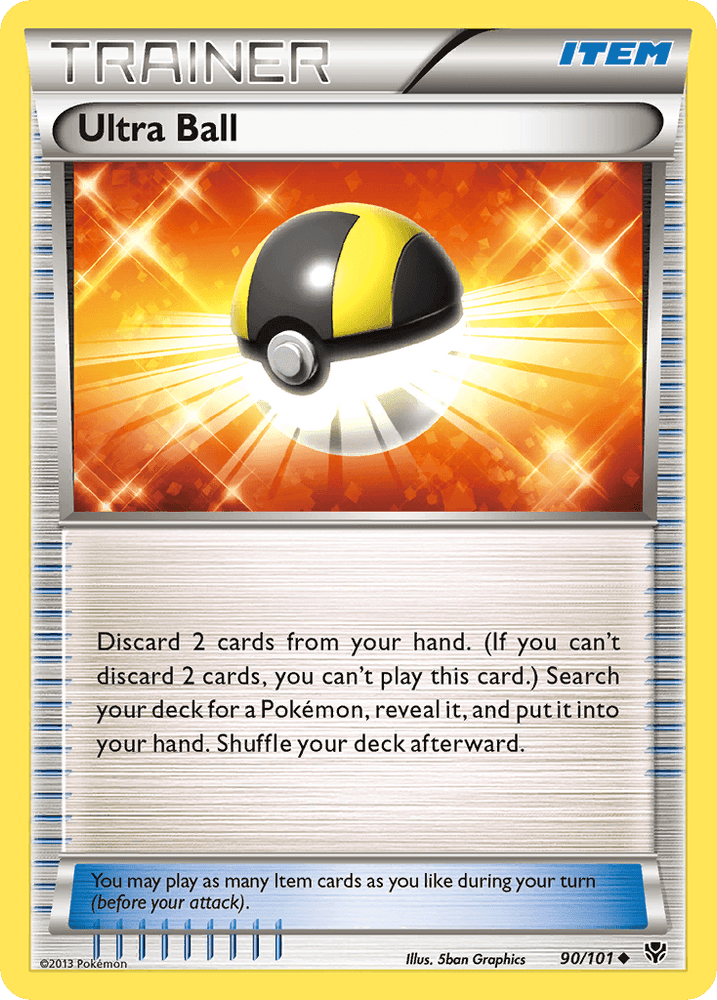 Ultra Ball (90/101) [Black & White: Plasma Blast] (Online Only)