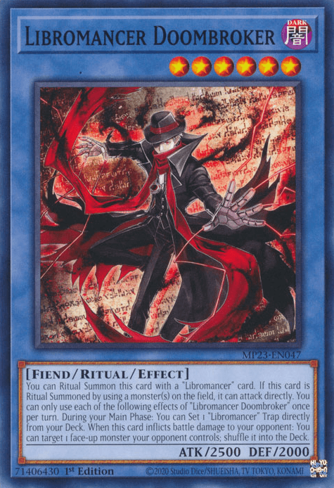 Libromancer Doombroker [MP23-EN047] Common (ONLINE ORDER ONLY)