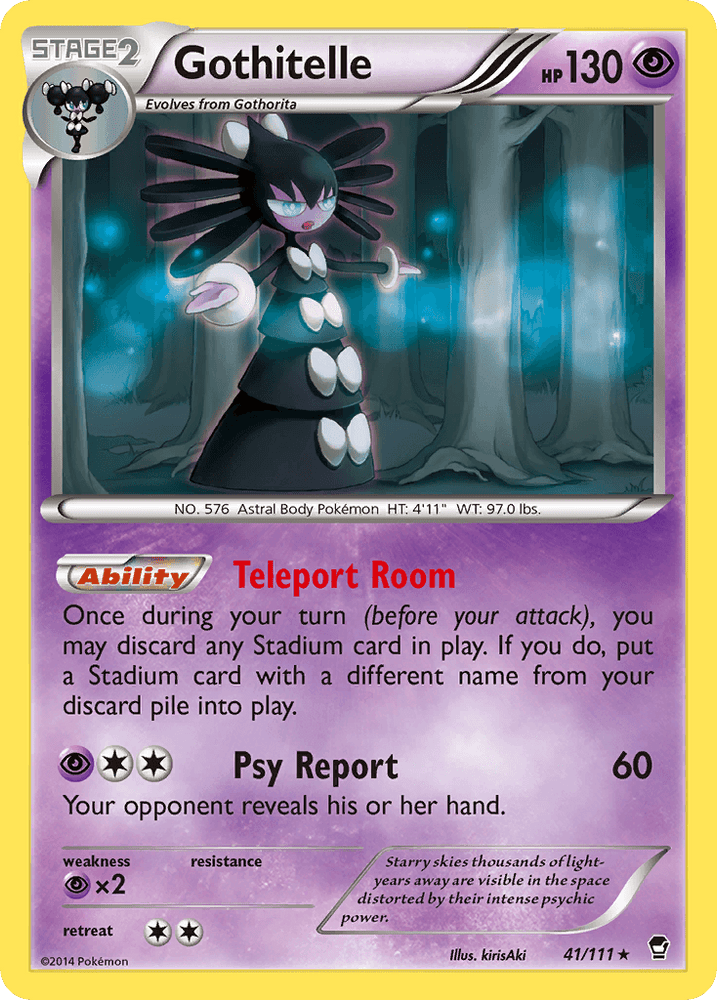 Gothitelle (41/111) [XY: Furious Fists] (Online Only)