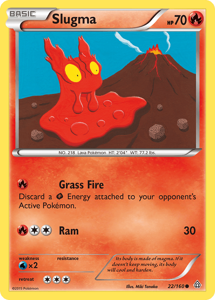 Slugma (22/160) [XY: Primal Clash] (Online Only)