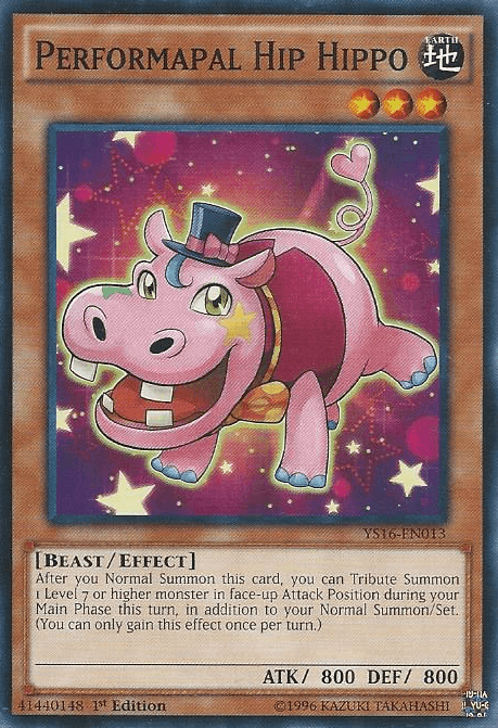 Performapal Hip HIppo [YS16-EN013] Common (ONLINE ORDER ONLY)
