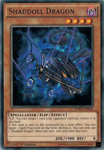 Shaddoll Dragon [DUEA-EN026] Rare (ONLINE ORDER ONLY)