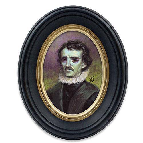 Cameo Creeps Tiny Monster Paintings - Edger Allan Poe (Online Order Only)