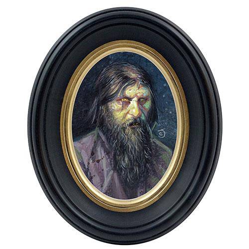 Cameo Creeps Tiny Monster Paintings - Grigori Rasputin (Online Order Only)