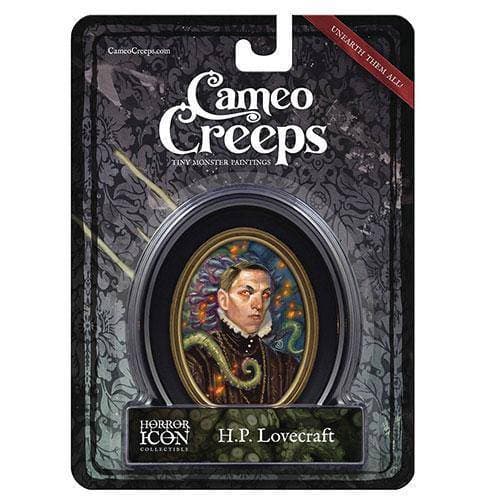 Cameo Creeps Tiny Monster Paintings - H. P. Lovecraft (Online Order Only)