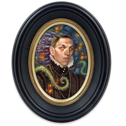 Cameo Creeps Tiny Monster Paintings - H. P. Lovecraft (Online Order Only)