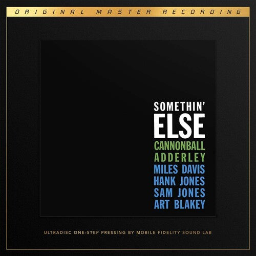 Cannonball Adderley - Somethin' Else [MoFi, Ltd, IEX sLP] [Vinyl] (ONLINE ORDER ONLY)