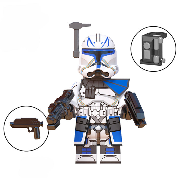 Captain Rex 501st Legion Star Wars Lego Minifigures Custom Toys (ONLINE ORDER ONLY)