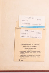 Capillary Pressure and Permeability: Measurements and Correlations (ONLINE ORDER ONLY)