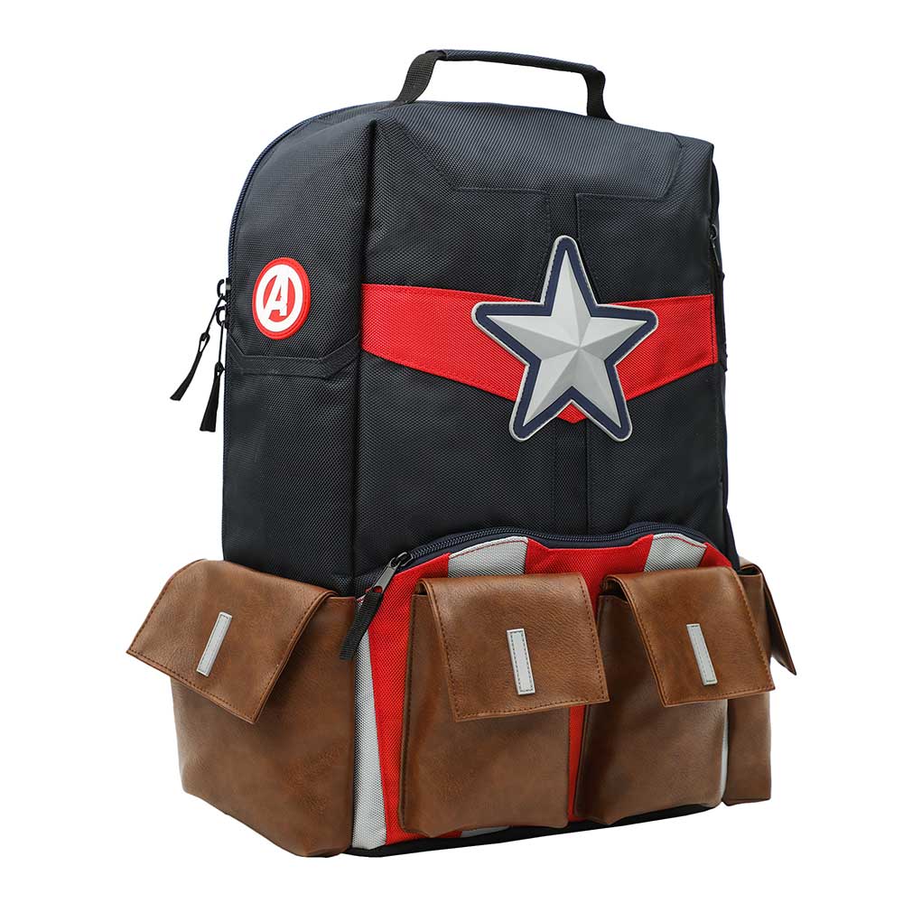 Captain America Marvel Laptop Backpack (Online Order Only)