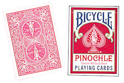 Bicycle Pinochle Poker-Size Cards (ONLINE ORDER ONLY)