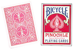 Bicycle Pinochle Poker-Size Cards (ONLINE ORDER ONLY)