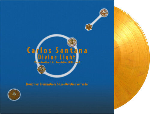 Carlos Santana - Divine Light: Reconstruction & Mix Translation By Bill Laswell - Limited Gatefold 180-Gram Yellow, Red & Black Marble Colored Vinyl [Vinyl] (ONLINE ORDER ONLY)