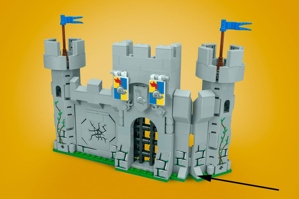 Castle Corner / Curve - Custom Castle Modular Building Set (Online Order Only)