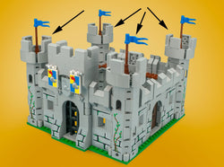 Castle Tower - Custom Castle Modular Building Set (Online Order Only)