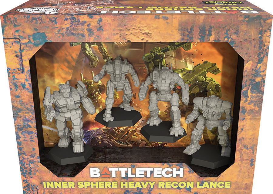 Inner Sphere Heavy Recon Lance (ONLINE ORDER ONLY)